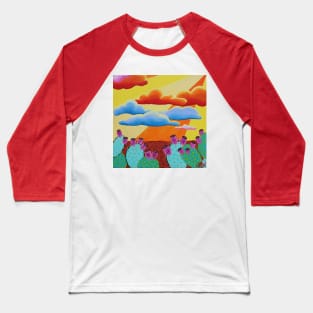 Neon Desert Baseball T-Shirt